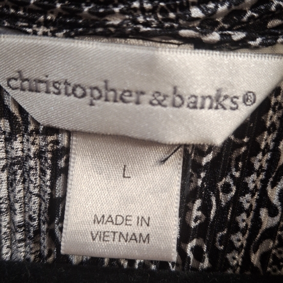 Christopher & Banks sparkle vest large - Picture 4 of 12